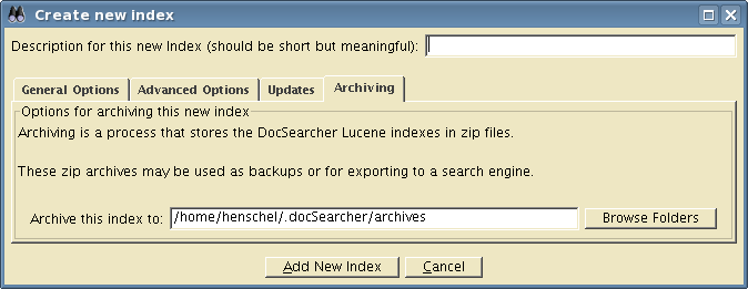 archiving properties